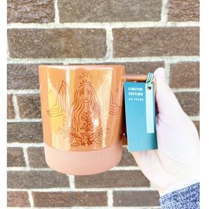 Starbucks 50th Anniversary Clay Mug NWT